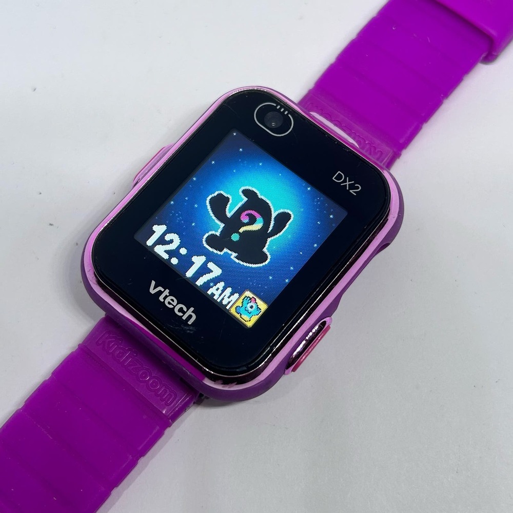 VTECH DX2 VT20192 Kids Purple Digital Watch New Battery Working New Battery - Picture 2 of 8